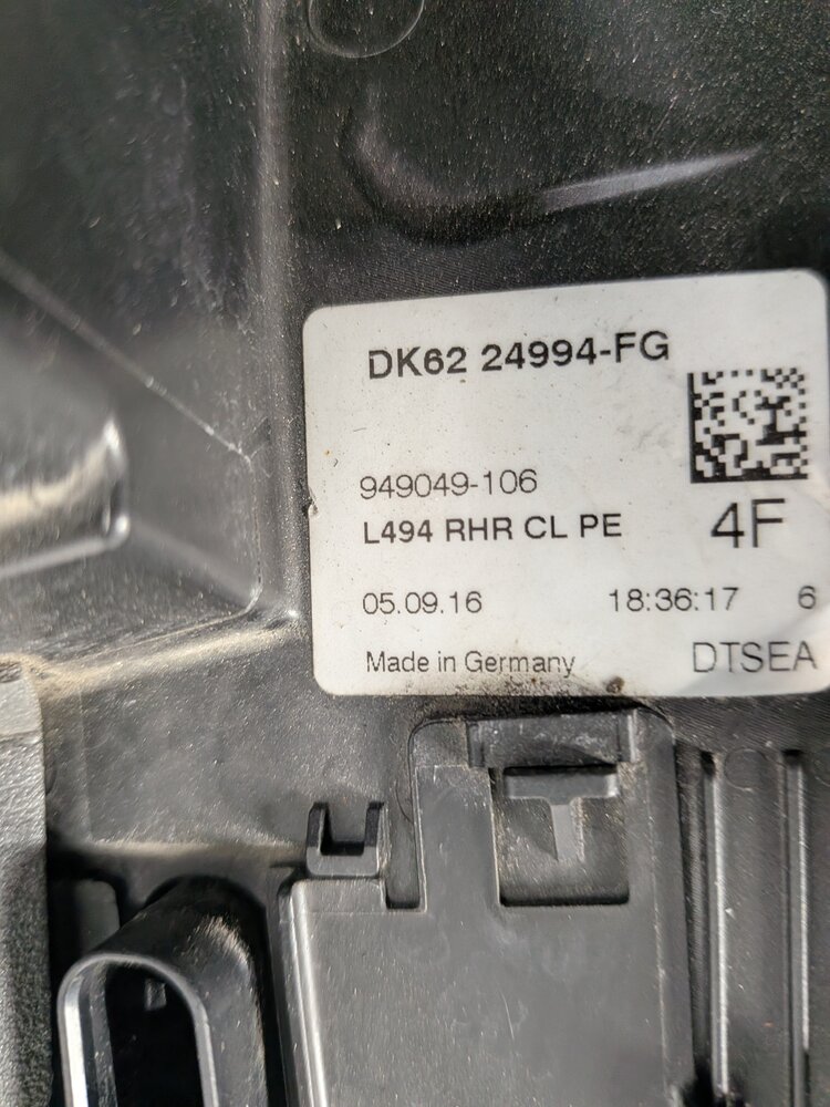 Thumbnail 9: 13-22 RANGE ROVER DISCOVERY (L405 L462 L494 L550) REAR RIGHT PASSIVE DOOR LATCH