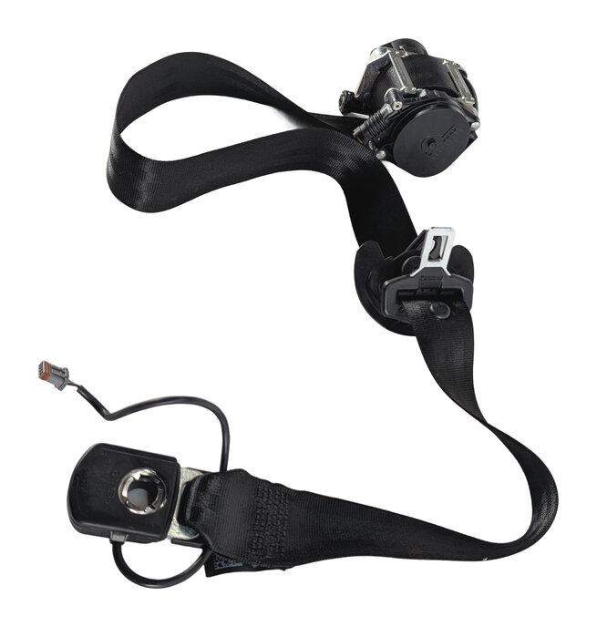 Thumbnail 4: 14-16 RANGE ROVER SPORT L494 FRONT RIGHT PASSENGER SEATBELT RETRACTOR (Black)
