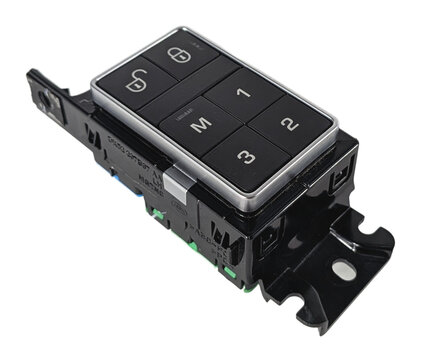 15-20 DISCOVERY SPORT ROVER SPORT VELAR DRIVER MEMORY SEAT SWITCH (BLACK)