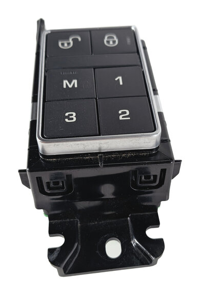 Thumbnail 2: 15-20 DISCOVERY SPORT ROVER SPORT VELAR DRIVER MEMORY SEAT SWITCH (BLACK)