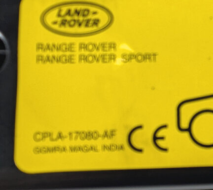 Thumbnail 9: 2013-2022 RANGE ROVER SPORT (L405 L494) SPARE TIRE JACK LUG WRENCH SET