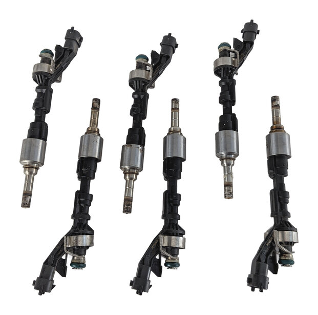 Thumbnail 3: 13-19 XE XF XJ RANGE ROVER SPORT LR4 3.0L SUPERCHARGED ENGINE FUEL INJECTOR SET6