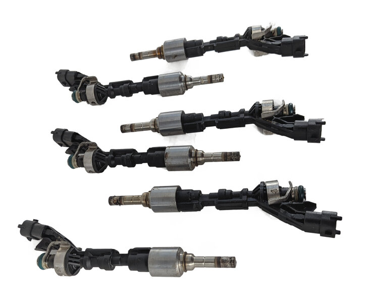 Thumbnail 5: 13-19 XE XF XJ RANGE ROVER SPORT LR4 3.0L SUPERCHARGED ENGINE FUEL INJECTOR SET6