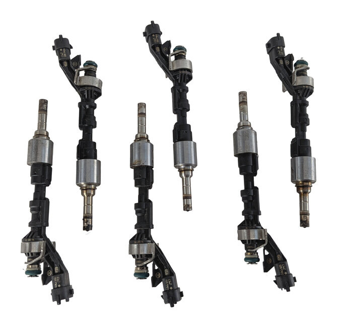 Thumbnail 7: 13-19 XE XF XJ RANGE ROVER SPORT LR4 3.0L SUPERCHARGED ENGINE FUEL INJECTOR SET6