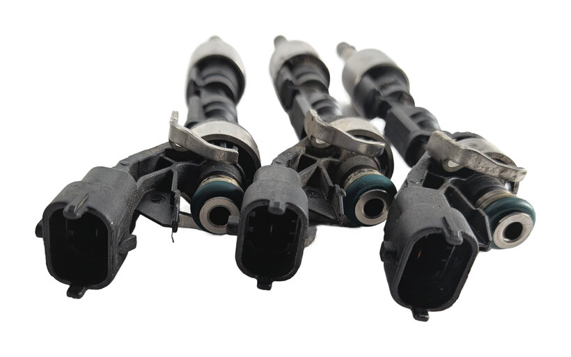 Thumbnail 8: 13-19 XE XF XJ RANGE ROVER SPORT LR4 3.0L SUPERCHARGED ENGINE FUEL INJECTOR SET6