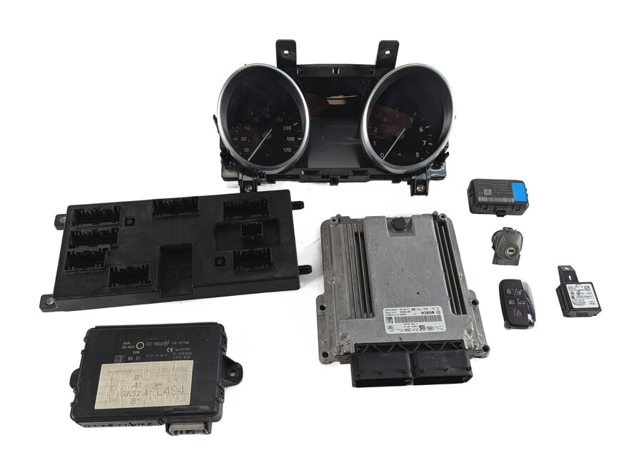 Thumbnail 9: 2016 RANGE ROVER SPORT (L494) 3.0L ENGINE ECM BCM IMMOBILIZER MODULE KEY SET
