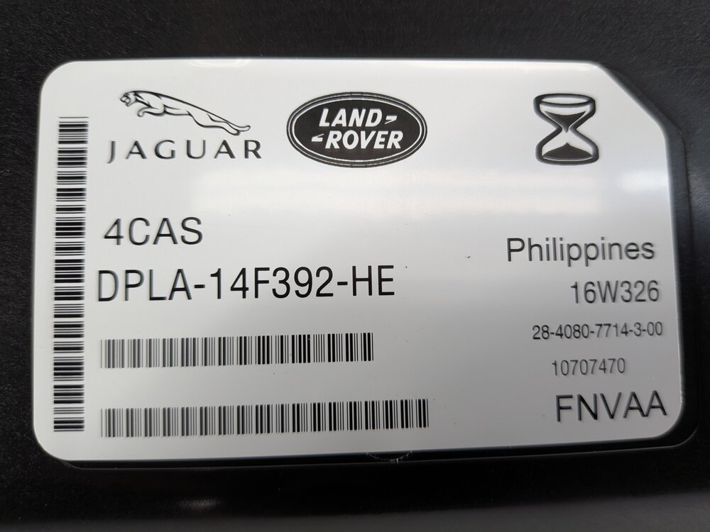 Thumbnail 9: 2014-2016 RANGE ROVER SPORT (L494) AIR RIDE SUSPENSION CONTROL MODULE