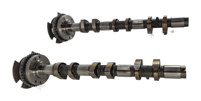 Thumbnail 5: 14-19 JAGUAR XE XF XJ ROVER SPORT LR4 3.0L AJ126 SUPER RIGHT CAMSHAFT SET/2