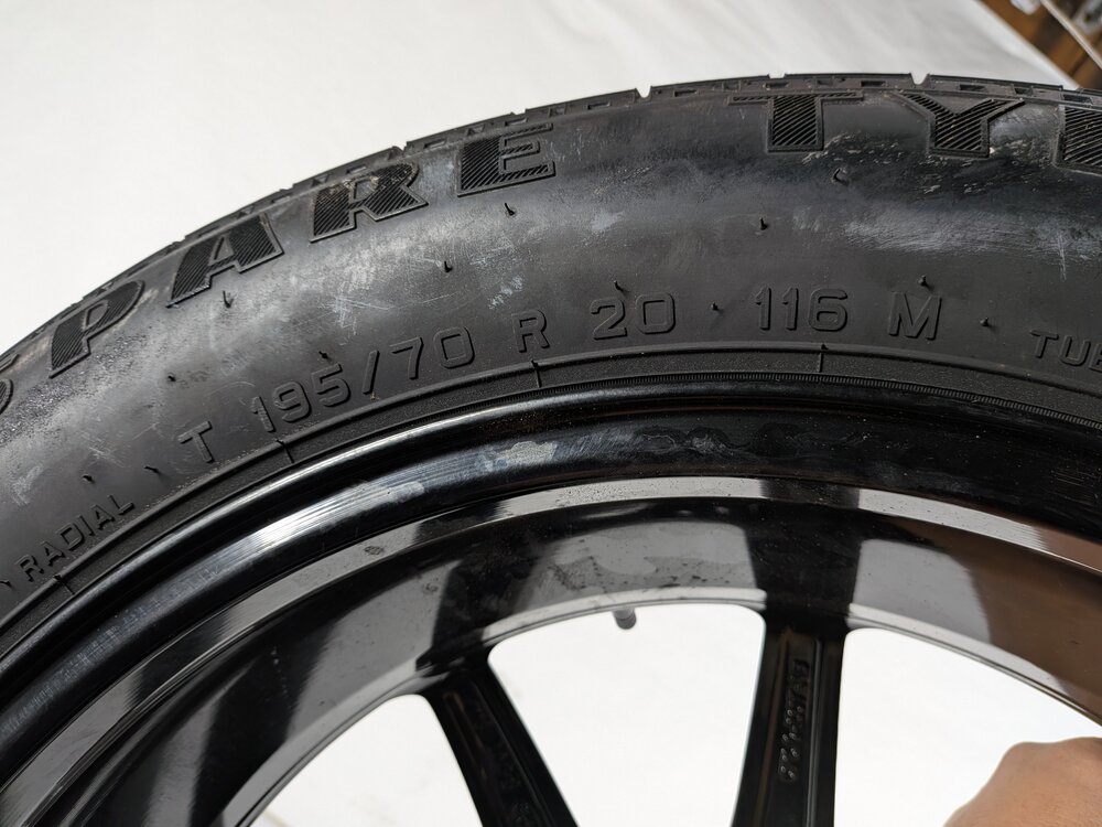 Thumbnail 8: 2013-2021 DISCOVERY RANGE ROVER SPORT (L405 L462 L494) 20x6 SPARE TIRE WHEEL RIM