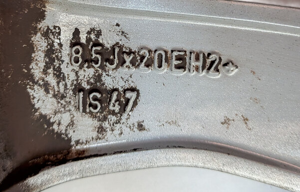 Thumbnail 32: 14-17 RANGE ROVER SPORT (L494) 20x8.5 ALUMINUM ALLOY 5 V-SPOKE WHEEL RIM SET/4