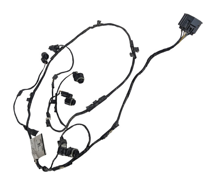 Thumbnail 2: 2016 RANGE ROVER SPORT (L494) FRONT PDC PARKING SENSOR SET/4 w/ HARNESS (Black)