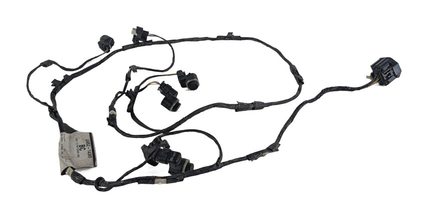 Thumbnail 7: 2016 RANGE ROVER SPORT (L494) FRONT PDC PARKING SENSOR SET/4 w/ HARNESS (Black)