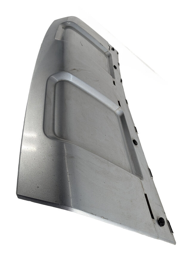Thumbnail 5: 2016 RANGE ROVER SPORT L494 FRONT BUMPER LOWER VALANCE SKID PLATE TRIM (SILVER)
