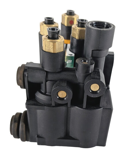 Thumbnail 2: 2016 RANGE ROVER SPORT (L494) REAR AIR SUSPENSION VALVE BLOCK SOLENOID MANIFOLD