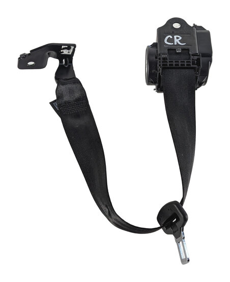 Thumbnail 5: 2016 RANGE ROVER SPORT (L494) REAR CENTER MIDDLE SEAT SEATBELT RETRACTOR (Black)