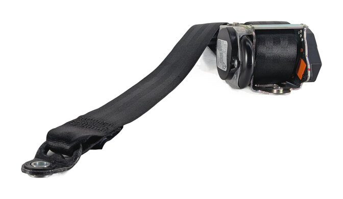 Thumbnail 5: 2016 RANGE ROVER SPORT (L494) REAR LEFT OUTER SEAT SEATBELT RETRACTOR (Black)