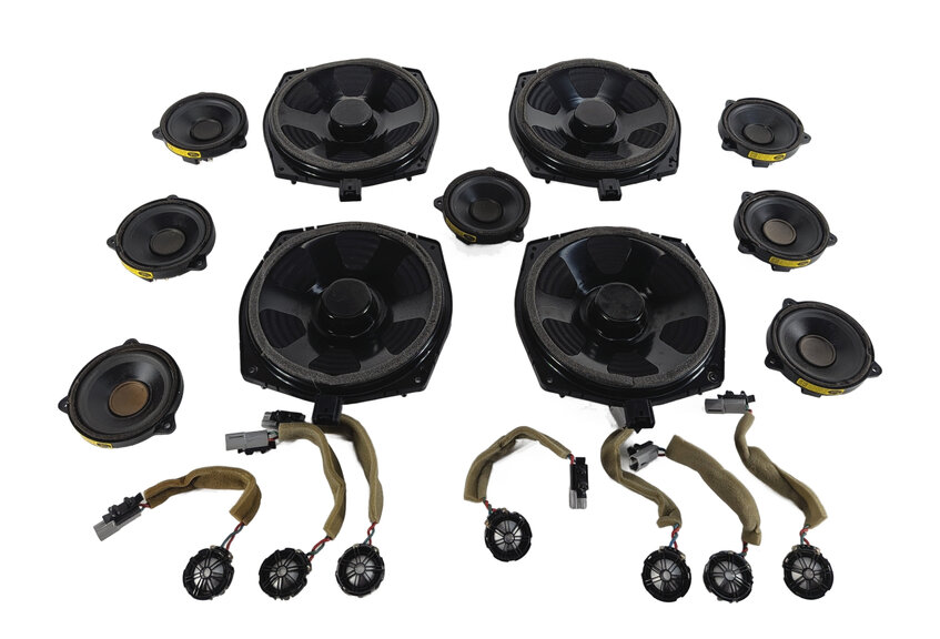 Thumbnail 3: 2016 RANGE ROVER SPORT (L494) AUDIO SOUND SPEAKER SET/18 WOOFER MIDRANGE TWEETER
