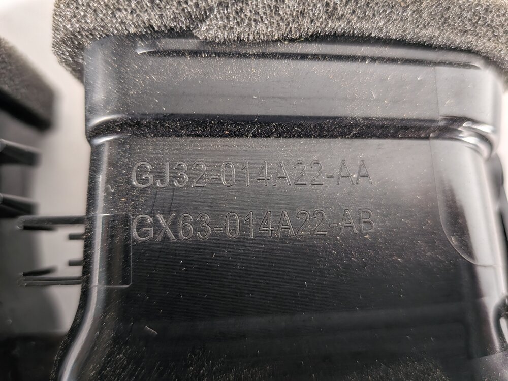 Thumbnail 10: 2016 RANGE ROVER SPORT (L494) REAR CENTER CONSOLE HEAT AIR AC DUAL VENT (Black)