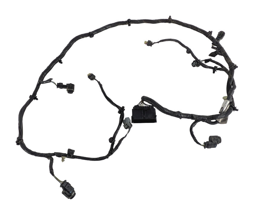 Thumbnail 3: 2016 RANGE ROVER SPORT L494 REAR PARK ASSIST PDC SENSOR SET/4 w/ HARNESS (Black)