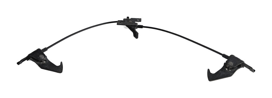 Thumbnail 2: 2016 RANGE ROVER SPORT (L494) FRONT HOOD SAFETY LATCH RELEASE HANDLE CABLE SET/3