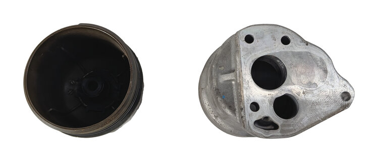 Thumbnail 6: 2016 RANGE ROVER SPORT L494 3.0L (306PS AJ126) ENGINE OIL FILTER HOUSING w/ CAP