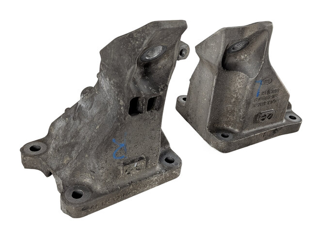 2016 RANGE ROVER SPORT L494 3.0L (306PS AJ126) ENGINE MOTOR MOUNT BRACKET SET/2