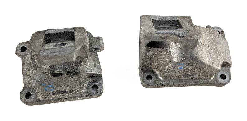 Thumbnail 3: 2016 RANGE ROVER SPORT L494 3.0L (306PS AJ126) ENGINE MOTOR MOUNT BRACKET SET/2