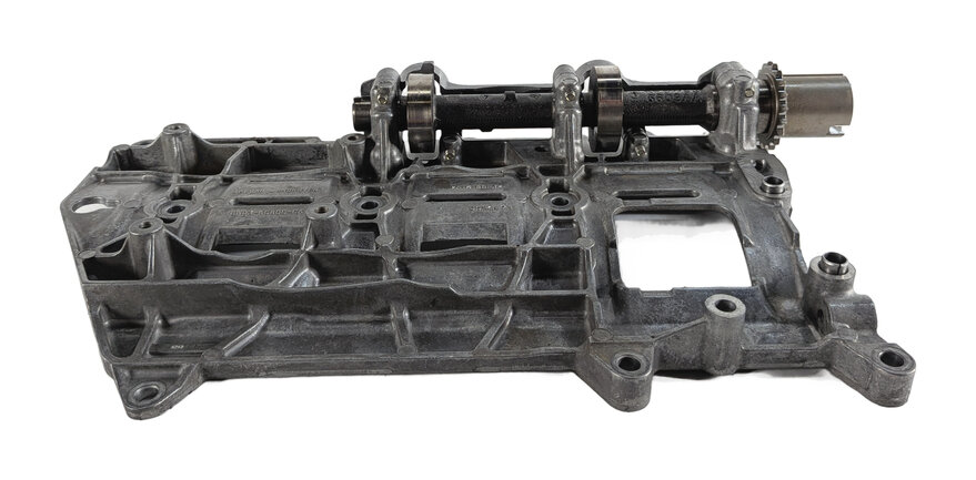 Thumbnail 2: 2016 RANGE ROVER SPORT (L494) 3.0L AJ126 ENGINE OIL PAN BAFFLE w/ BALANCE SHAFT