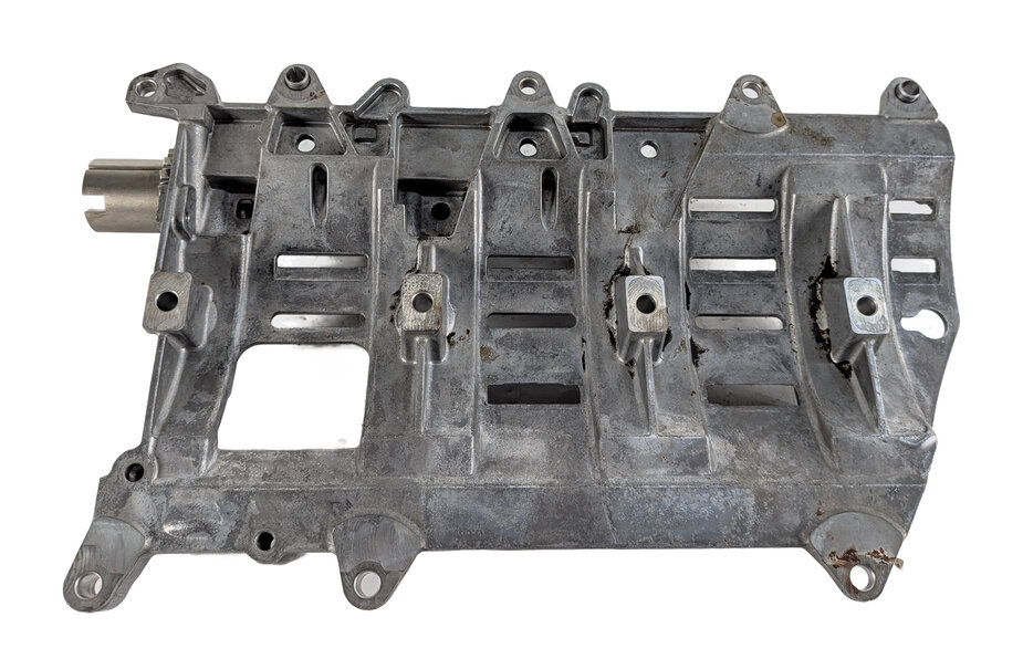 Thumbnail 5: 2016 RANGE ROVER SPORT (L494) 3.0L AJ126 ENGINE OIL PAN BAFFLE w/ BALANCE SHAFT