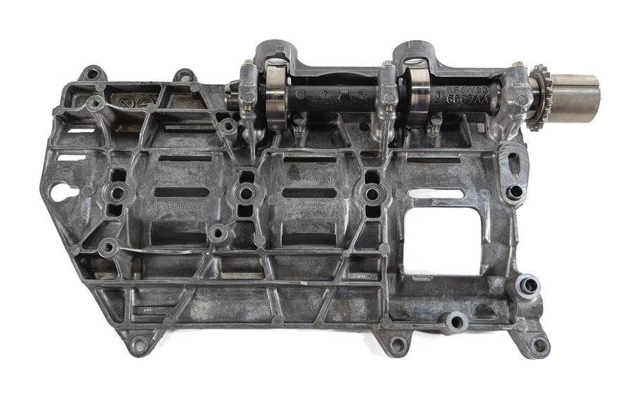 Thumbnail 7: 2016 RANGE ROVER SPORT (L494) 3.0L AJ126 ENGINE OIL PAN BAFFLE w/ BALANCE SHAFT
