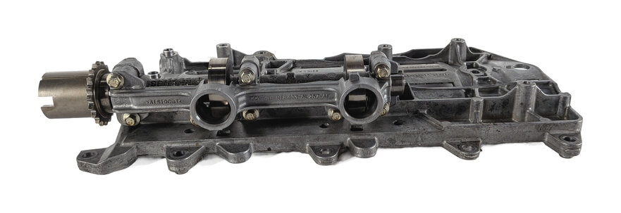 Thumbnail 8: 2016 RANGE ROVER SPORT (L494) 3.0L AJ126 ENGINE OIL PAN BAFFLE w/ BALANCE SHAFT