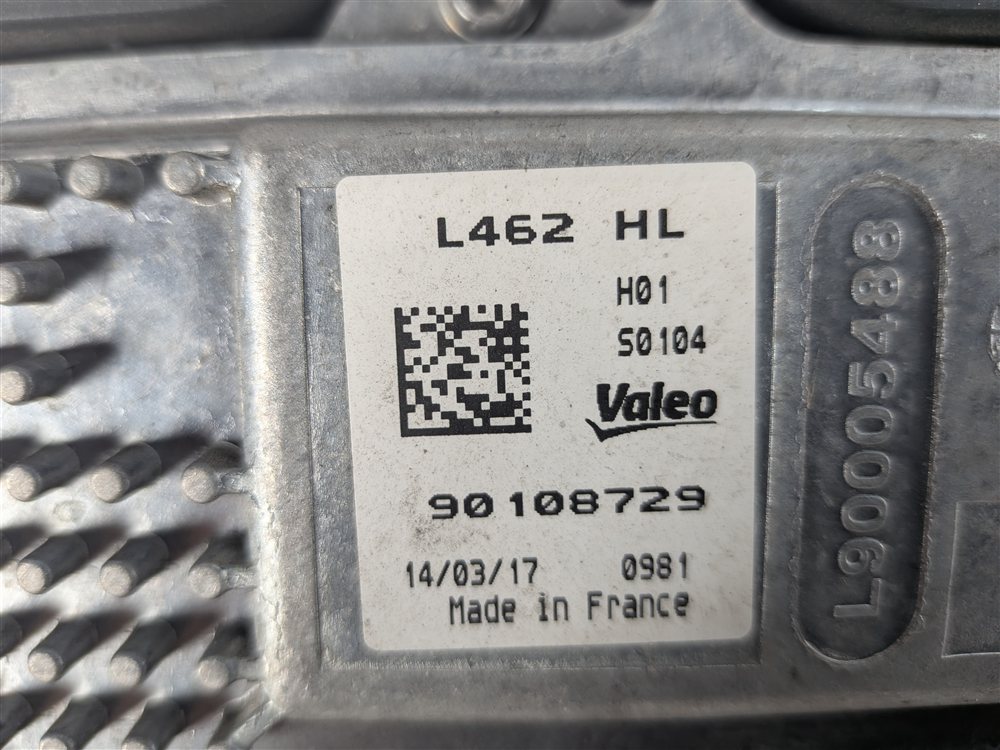 Thumbnail 9: 17-18 ROVER DISCOVERY (L462) FRONT RIGHT PASSENGER ADAPTIVE LED HEADLIGHT LAMP