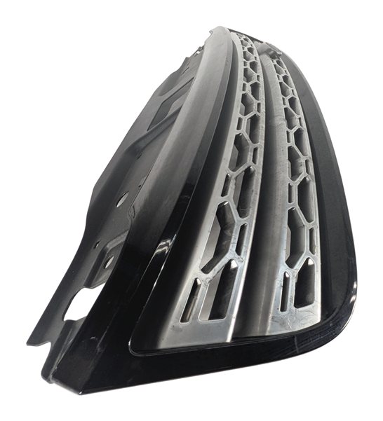 Thumbnail 4: 2017-2020 LAND ROVER DISCOVERY (L462) FRONT PRIMARY CENTER GRILLE (SILVER MESH)