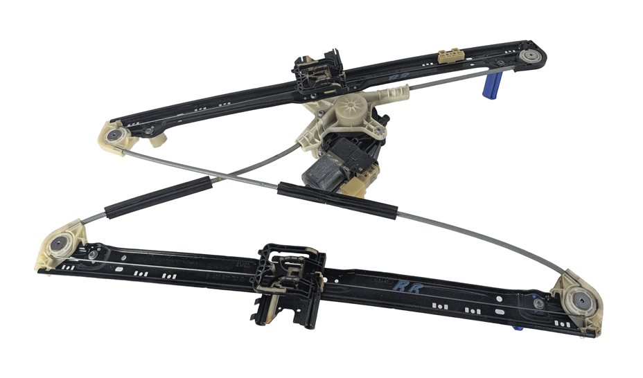 Thumbnail 6: 17-21 LAND ROVER DISCOVERY L462 REAR RIGHT DOOR WINDOW REGULATOR w/ MOTOR