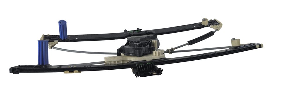 Thumbnail 6: 17-21 LAND ROVER DISCOVERY L462 REAR LEFT DOOR WINDOW REGULATOR w/ MOTOR