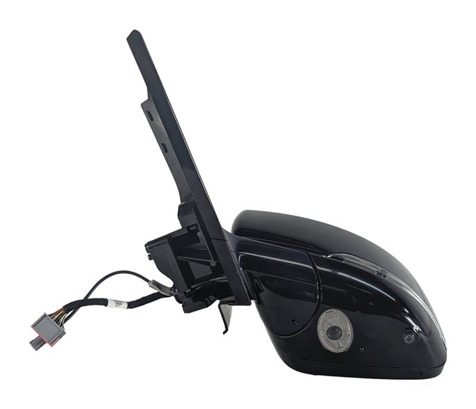 Thumbnail 9: 17-18 ROVER DISCOVERY L462 LEFT PFOLD HEAT BLIND SPOT CAMERA DOOR MIRROR (Black)