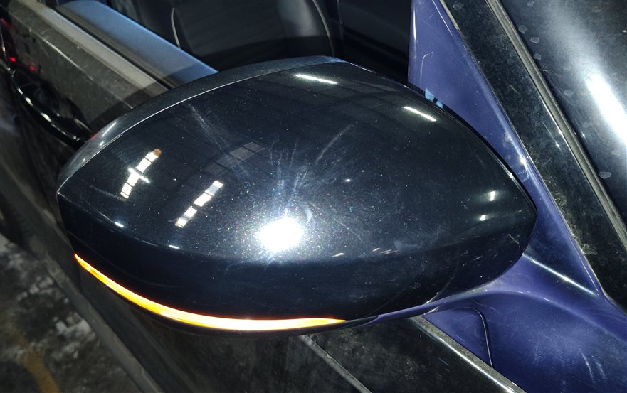Thumbnail 2: 17-18 ROVER DISCOVERY L462 RIGHT PFOLD HEAT BLIND SPOT CAMERA DOOR MIRROR(Black)