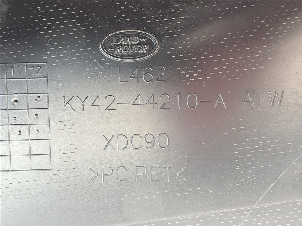 Thumbnail 10: 17-21 LAND ROVER DISCOVERY L462 REAR TRUNK HATCH LIFTGATE SPOILER (Black)