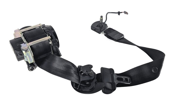 17-19 LAND ROVER DISCOVERY L462 FRONT RIGHT PASSENGER SEATBELT RETRACTOR (Black)