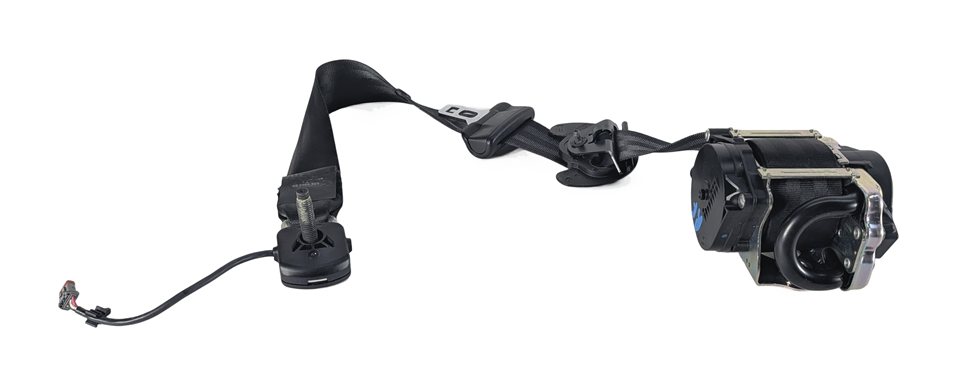Thumbnail 4: 17-19 LAND ROVER DISCOVERY L462 FRONT RIGHT PASSENGER SEATBELT RETRACTOR (Black)