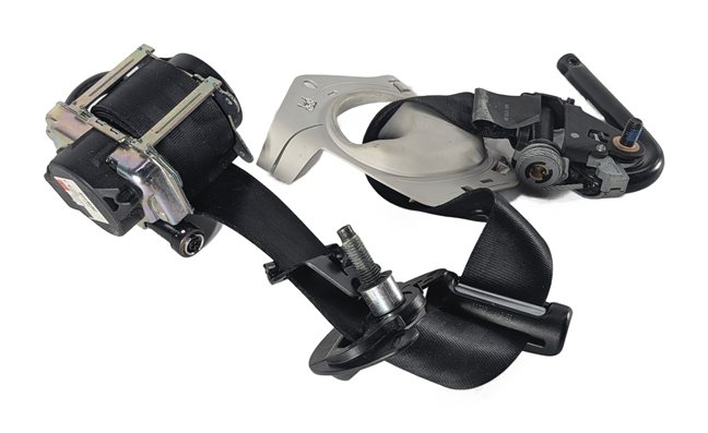 17-19 LAND ROVER DISCOVERY L462 FRONT LEFT DRIVER SEATBELT RETRACTOR (Black)