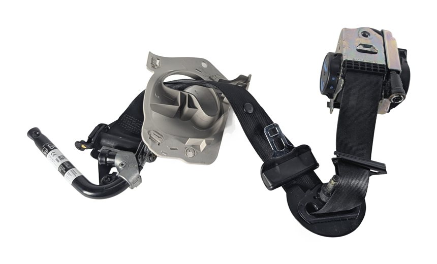 Thumbnail 4: 17-19 LAND ROVER DISCOVERY L462 FRONT LEFT DRIVER SEATBELT RETRACTOR (Black)
