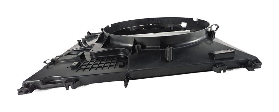 Thumbnail 2: 13-22 RANGE ROVER SPORT DISCOVERY L462 L494 RADIATOR COOLING FAN SHROUD TRIM