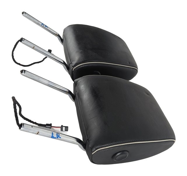 Thumbnail 4: 17-23 ROVER DISCOVERY L462 REAR 3RD ROW LEFT/RIGHT POWER HEADREST SET/2 (Black)