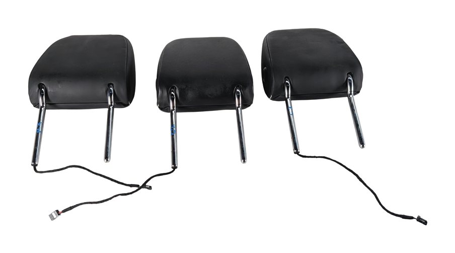 Thumbnail 7: 17-23 LAND ROVER DISCOVERY (L462) REAR 2ND ROW POWER SEAT HEADREST SET/3 (Black)