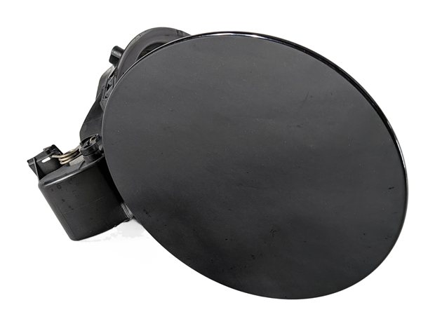 Thumbnail 2: 17-23 LAND ROVER DISCOVERY L462 REAR FUEL GAS TANK DOOR w/ HOUSING & CAP (Black)