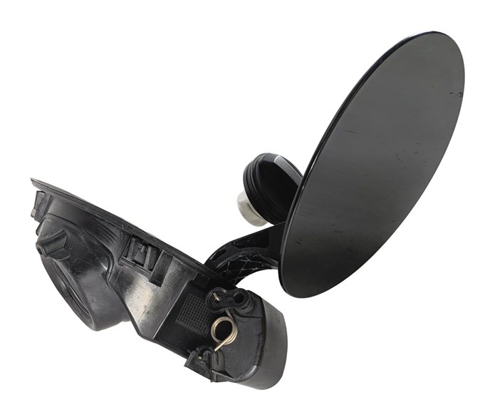Thumbnail 4: 17-23 LAND ROVER DISCOVERY L462 REAR FUEL GAS TANK DOOR w/ HOUSING & CAP (Black)