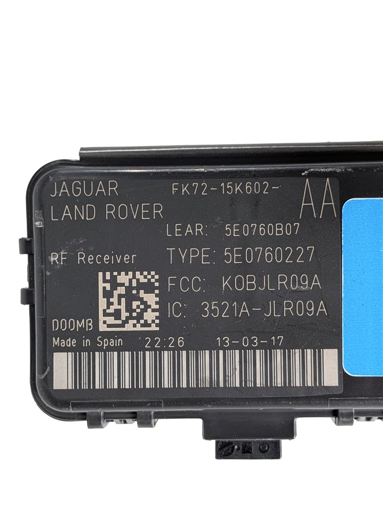 Thumbnail 20: 2017 LAND ROVER DISCOVERY L462 3.0L AJ126 ECM BCM CLUSTER KEY IMMOBILIZER SET/12