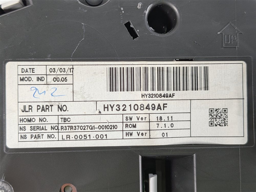 Thumbnail 23: 2017 LAND ROVER DISCOVERY L462 3.0L AJ126 ECM BCM CLUSTER KEY IMMOBILIZER SET/12