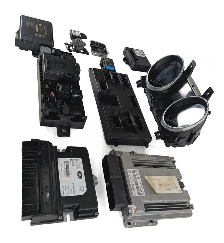 Thumbnail 9: 2017 LAND ROVER DISCOVERY L462 3.0L AJ126 ECM BCM CLUSTER KEY IMMOBILIZER SET/12